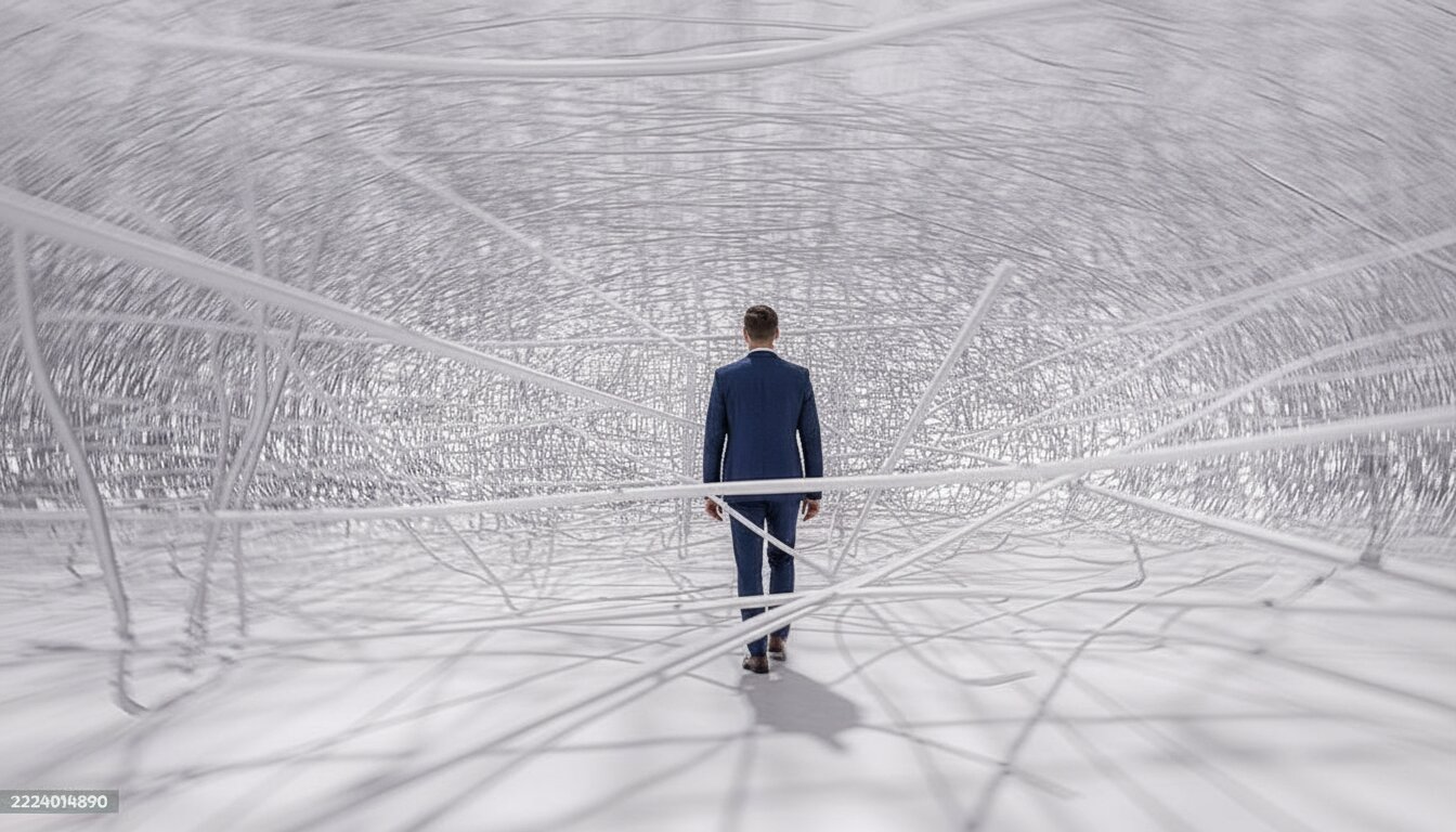 Illustration de l'article Syndrome de la Dispersion Digitale : le coût caché des PME